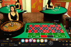 La roulette Live 